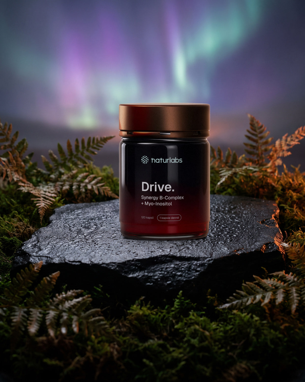 Drive. Energy and psychological function, new pack design