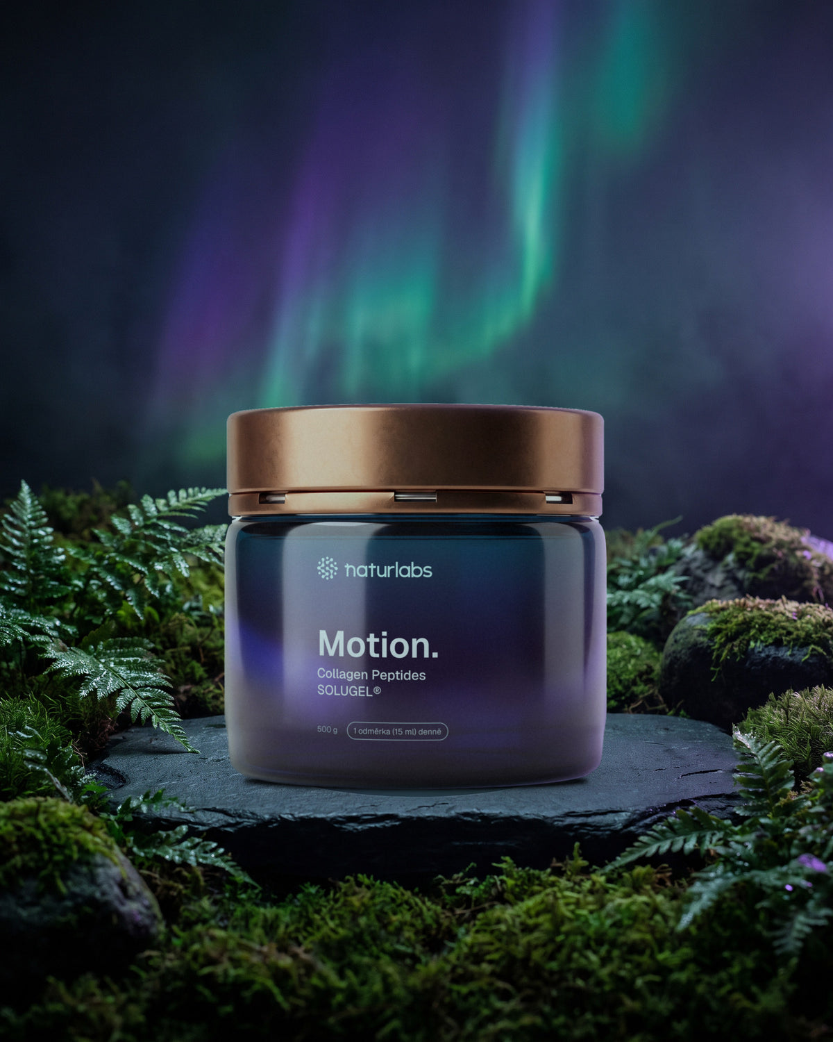 Motion. Collagen formation with vitamin C, new pack design